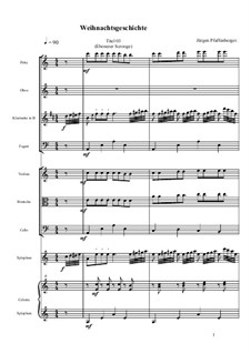 Die Weihnachtsgeschichte nach Charles Dickens: Ebenezer Scrooge, Op.01.03 by Jürgen Pfaffenberger