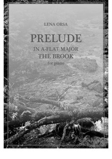 Twenty-Four Preludes for Piano: Prelude in A Flat Major 'Tiny Brook' by Lena Orsa