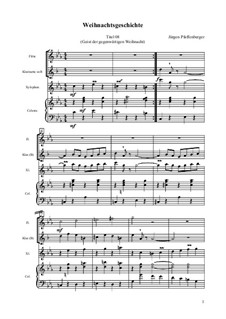 Die Weihnachtsgeschichte nach Charles Dickens: Geist der gegenwärtigen Weihnacht, Op.01.08 by Jürgen Pfaffenberger