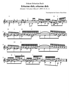 Ich armer Mensch, ich Sündenknecht, BWV 55 by J.S. Bach on MusicaNeo