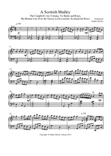A Scottish Medley: For piano by folklore