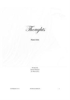 Thoughts: Thoughts by Patrick Embach