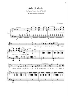 Maria Stuarda by G. Donizetti - sheet music on MusicaNeo