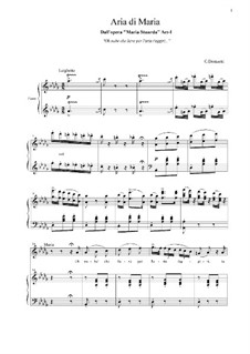 Maria Stuarda: Oh nube che lieve per l'aria t'aggiri (concerto version) by Gaetano Donizetti