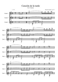 Canción de la tarde, Op.333: Canción de la tarde by Berndt Leopolder