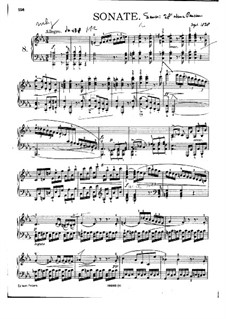 Sonata for Piano No.19 in C Minor, D.958: Movements I, II by Franz Schubert