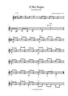 Il Mio Sogno, Op.335: Il Mio Sogno by Berndt Leopolder