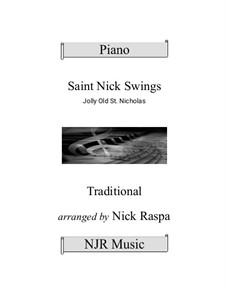 Jolly Old St. Nicholas: For piano by folklore