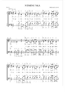 N'emenu Nka, Op.28 No.3: N'emenu Nka by Bernard Okoh