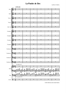 La Pasión de Dos: La Pasión de Dos by Michael J.D. Roberts