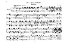 Overture to 'La belle Galathée' (The Beautiful Galatea): For piano four hands by Franz von Suppé