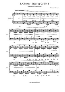 No.1 in A Flat Major: Easier version but good sounding by Frédéric Chopin
