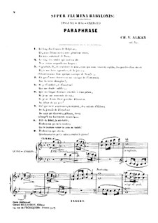 Super flumina Babylonis, Op.52: Super flumina Babylonis by Charles-Valentin Alkan