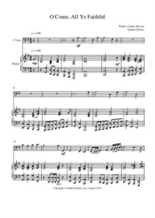 Instrumental version: Score for two performers (in C) by John Francis Wade