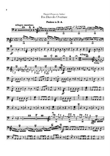 Overture: Percussion part by Daniel Auber