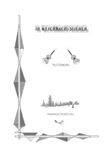 10 Christmas Carols for two guitars: 10 Christmas Carols for two guitars by folklore