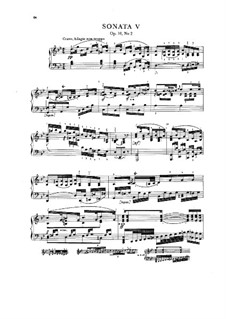 Three Sonatas for Piano, Op.10: No.2 in G Minor, Craw 61 by Jan Ladislav Dussek