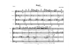 Deari (for String Quartet): Deari (for String Quartet) by Dan Urriola