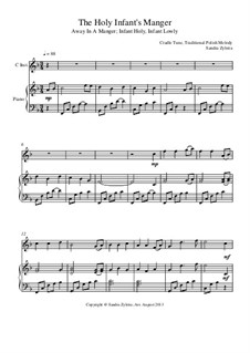 The Holy Infant's Manger: Score for two performers (in C) by folklore