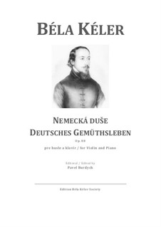 Deutsches Gemüthsleben, Walzer, Op.88: Deutsches Gemüthsleben, Walzer by Béla Kéler