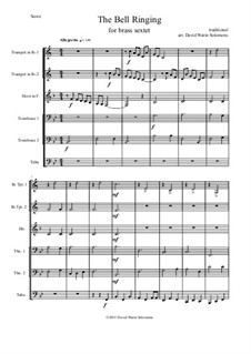 The Bell Ringing: For brass sextet by folklore, David W Solomons