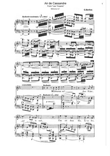 Les Troyens (The Trojans), H.133 Op.29: Malheureux Roi. Air de Cassandre by Hector Berlioz