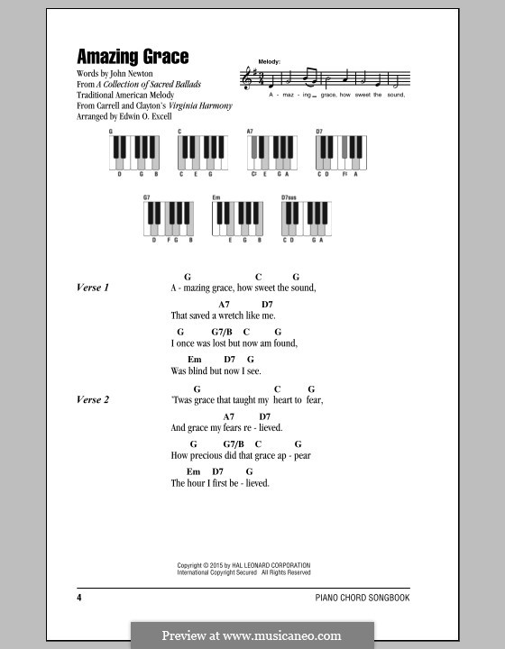 Vocal version: Lyrics and chords by folklore