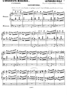 L'organiste moderne: Book IV by Louis James Alfred Lefébure-Wély