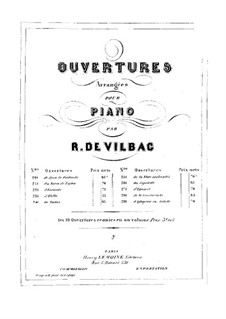 Jovan of Finland. Overture, Op.43: For piano by Johann Nepomuk Hummel