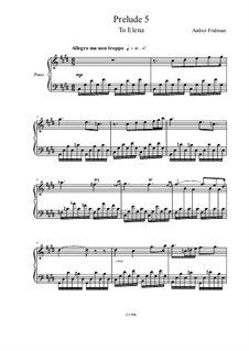 Prelude 5: Prelude 5 by Andrei Fridman