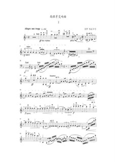 Spanish Symphony in D Minor, Op.21: Movement I – violin part by Édouard Lalo