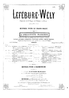 L'organiste moderne: Book II by Louis James Alfred Lefébure-Wély