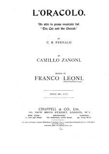 L'Oracolo: L'Oracolo by Franco Leoni