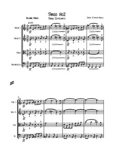 Tango No.2 by D.S. Powell - sheet music on MusicaNeo