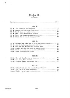 Undine: Arrangement for piano by Albert Lortzing