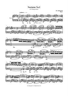 Nocturne No.2, Op.4: Nocturne No.2 by Ali Jahangard