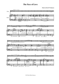 The face of love: For flute and piano by David W Solomons