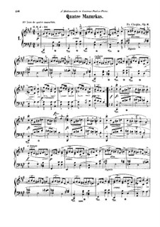 Mazurkas, Op.6: Complete set by Frédéric Chopin