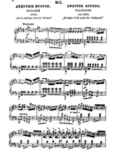 Fragments (Alternative Versions): Act II, for soloists, choir and piano by Mikhail Glinka