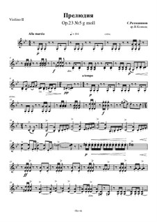 Prelude No.5 In G Minor (Ten Preludes, Op.23) By S. Rachmaninoff.