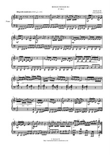 Boogie Woogie No.1, Op.6: Boogie Woogie No.1 by Marina Akulyan