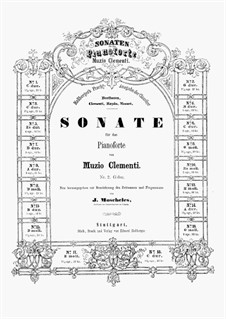 Three Sonatas, Op.40: Sonata No.1 by Muzio Clementi