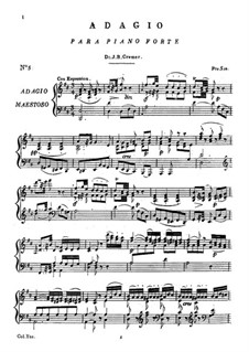 Adagio in D Major: Adagio in D Major by Johann Baptist Cramer
