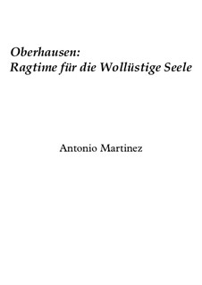 Rags of the Red-Light District, Nos.1-35, Op.2: No.20 Ragtime for the Voluptuous Soul by Antonio Martinez