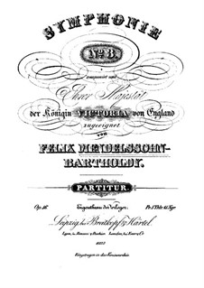 Symphony No.3 in A Minor 'Scottish', Op.56: Movement I by Felix Mendelssohn-Bartholdy