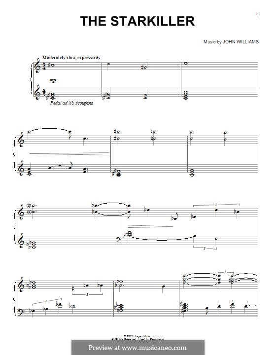 The Starkiller: For piano by John Williams