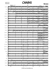Chains: For fanfare band by Wim Lasoen