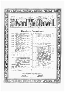 Two Pieces, Op.49: No.2 Rigaudon by Edward MacDowell