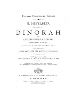 Dinorah (The Pardon of Ploërmel): Overture by Giacomo Meyerbeer