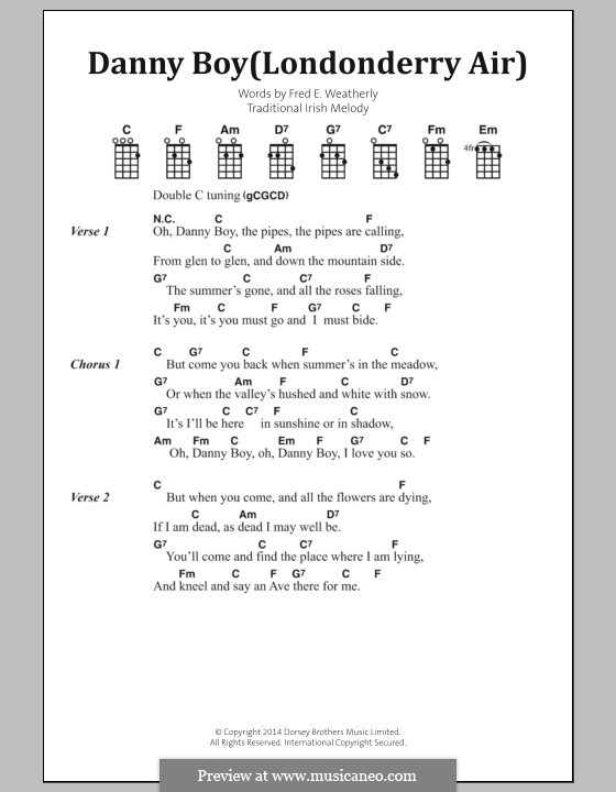 Vocal version: Lyrics and chords by folklore